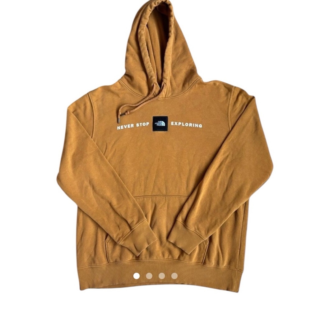 The North Face Tan Sweatshirt Casual Hoodie